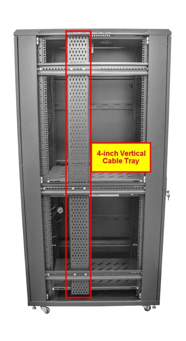 VBOZ B-Series 4-inch Vertical Cable Tray